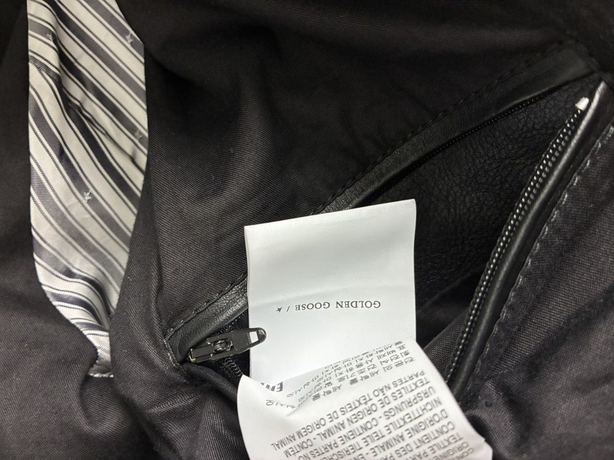 Golden Goose Wool Bomber with patch leather sleeves EU 48 USA 38 Size US M / EU 48-50 / 2 - 15 Thumbnail