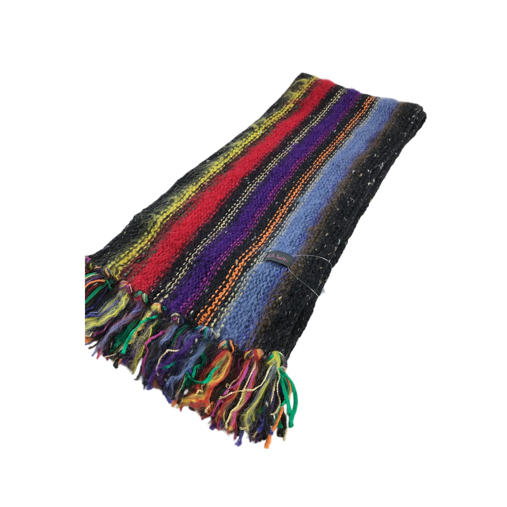 Paul Smith × Vintage Paul Smith Scarf / Muffler / Neckwear - WW1984 Size ONE SIZE - 3 Thumbnail