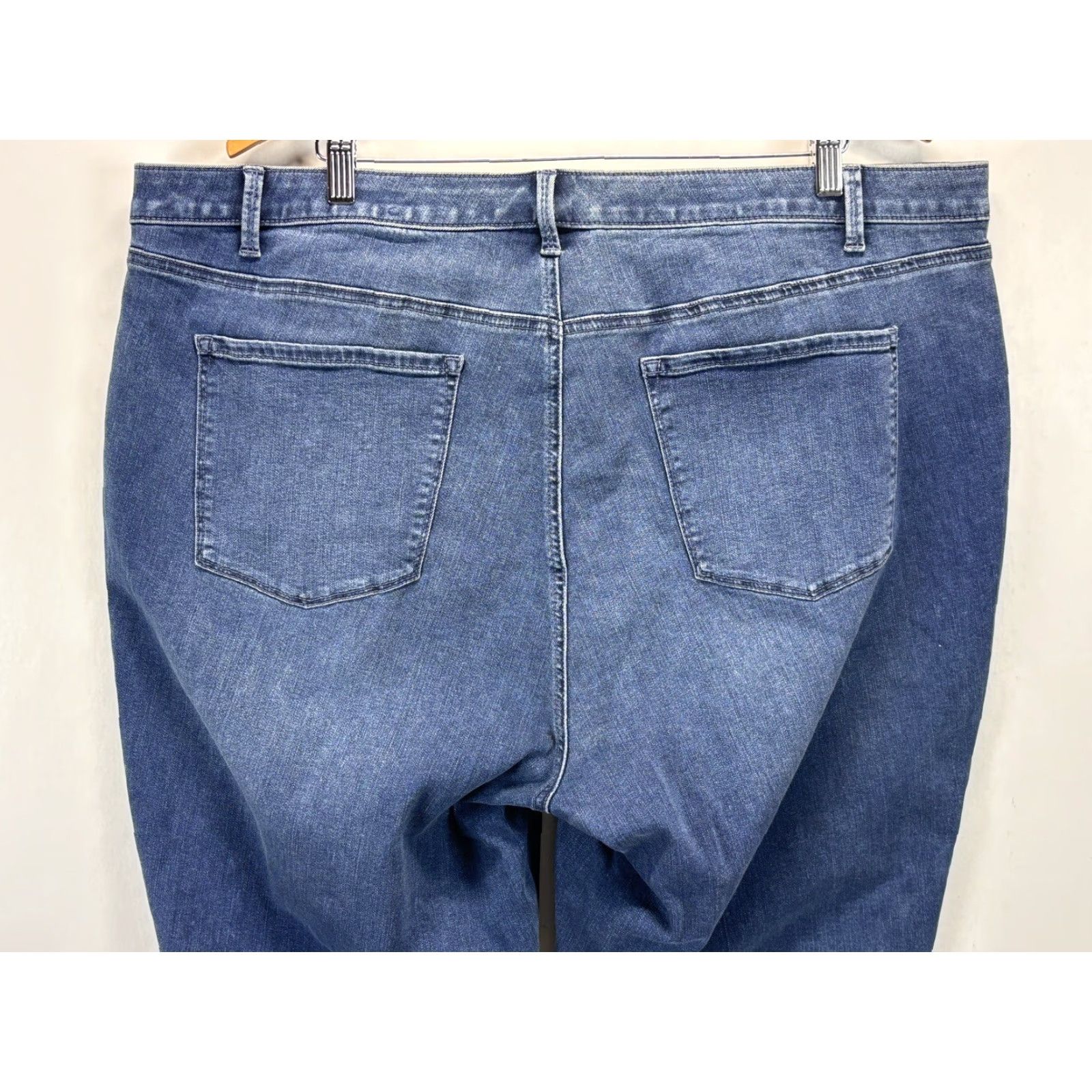 Talbots Talbots Jeans Jegging High Rise Crop 22W Plus Stretch Womens Blue Denim 25in Inseam Mens? Size 40" / US 18 - 4 Thumbnail