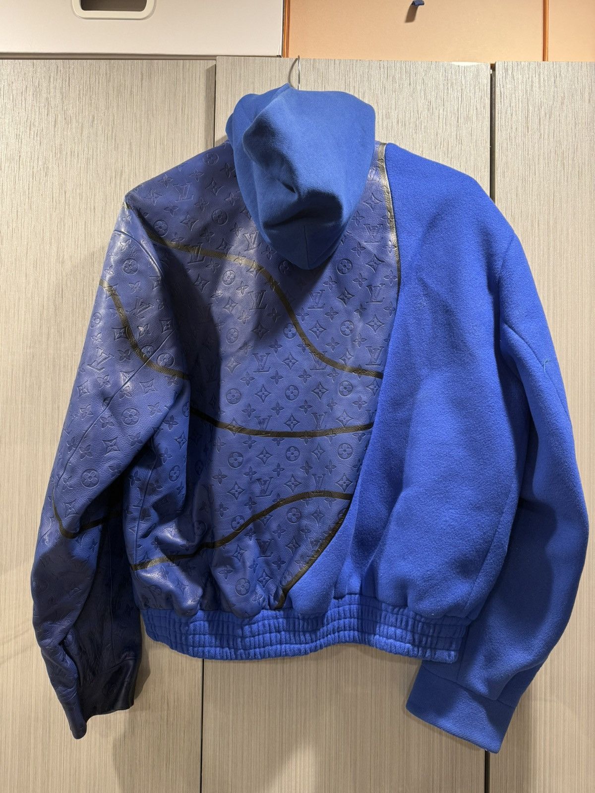 Louis Vuitton Louis Vuitton NBA Mix Leather Monogram Jacket Size US M / EU 48-50 / 2 - 2 Thumbnail