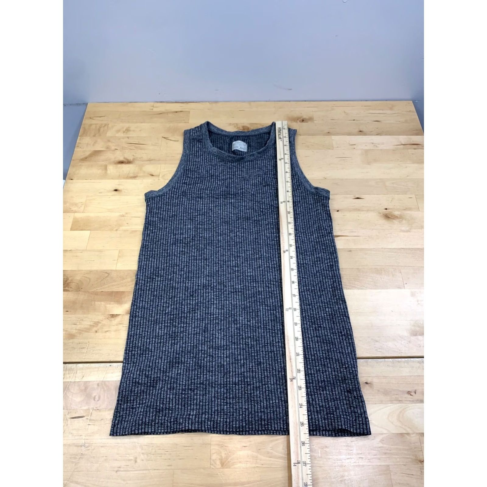Athleta Athleta Top Women M Gray Activewear Stretch Sleeveless Running Gym Racerback Tank Pullover Shirt Sports Breathable Lightweight Elastic Athletic Size M / US 6-8 / IT 42-44 - 3 Thumbnail