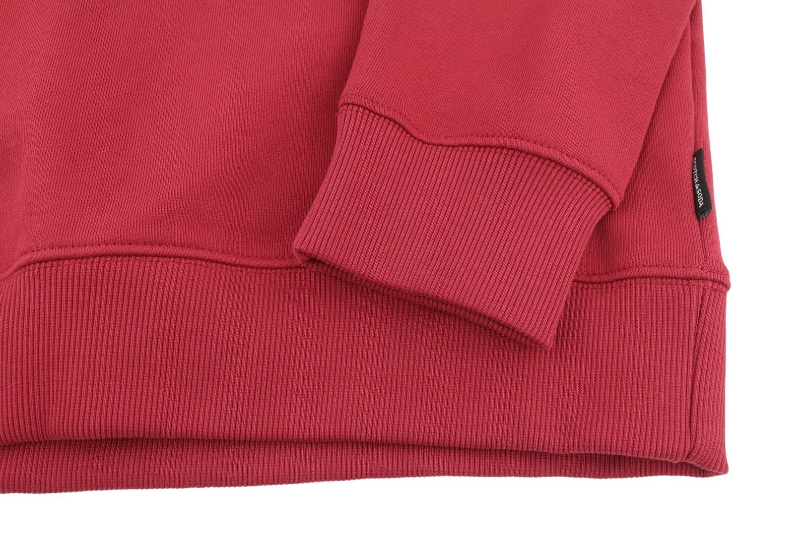 Scotch & Soda M Red Cotton Kangaroo Hoodie 88556 Size US M / EU 48-50 / 2 - 5 Thumbnail