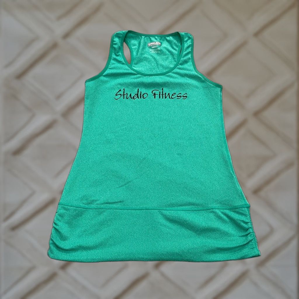 Vintage Kirkland Signature Sports Tank Top Womens Small Green Racerback Active Athletic Shirt Sleeveless Womens Size S / US 4 / IT 40 - 1 Thumbnail