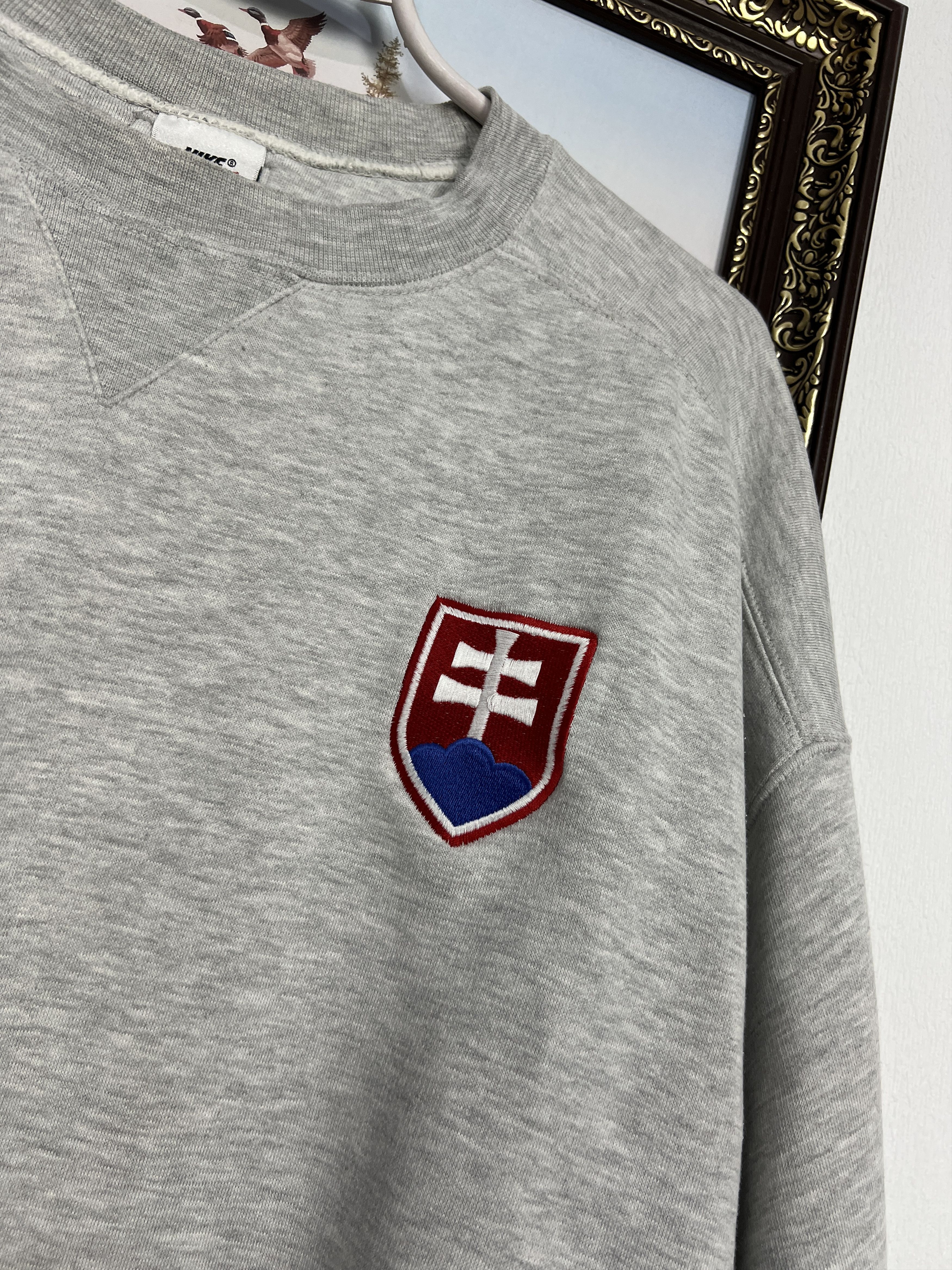 Nike Slovakia Football Train Sweatshirt Soccer Track Top Crewneck Size US L / EU 52-54 / 3 - 4 Thumbnail