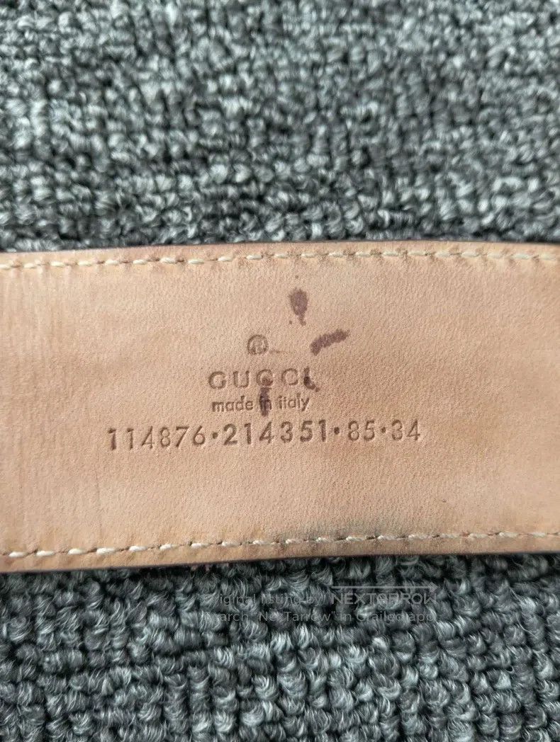 Gucci Gucci Leather belt Size ONE SIZE - 3 Thumbnail