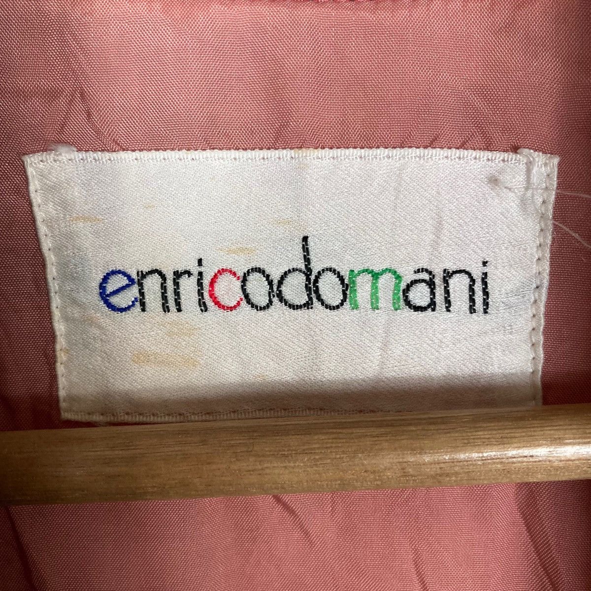 Vintage Vintage enricodomani Art Design Flat Button Jacket Size US L / EU 52-54 / 3 - 6 Thumbnail