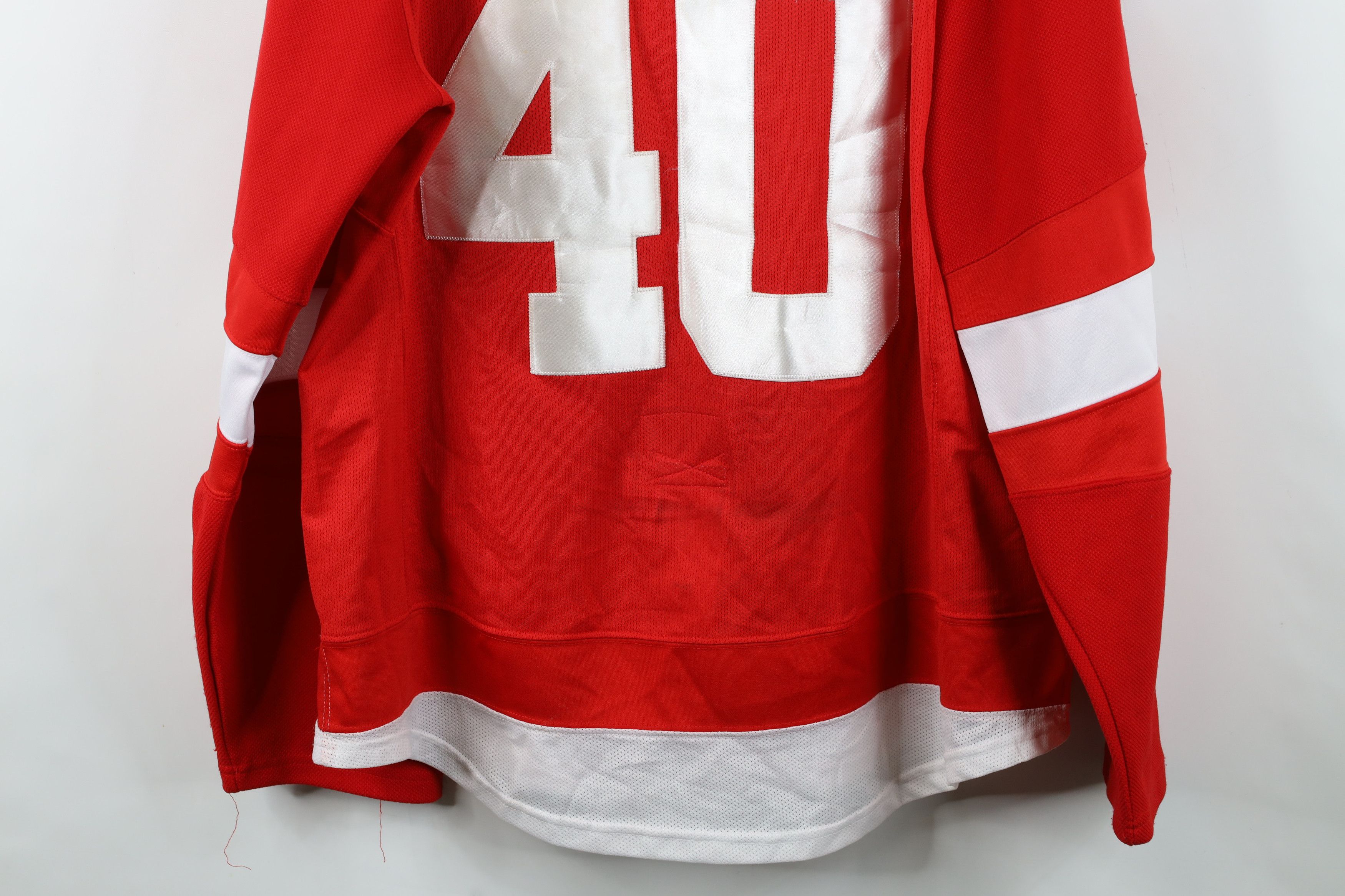Reebok Vintage Reebok Zetterberg Detroit Red Wings Hockey Jersey Size US XXL / EU 58 / 5 - 17 Thumbnail
