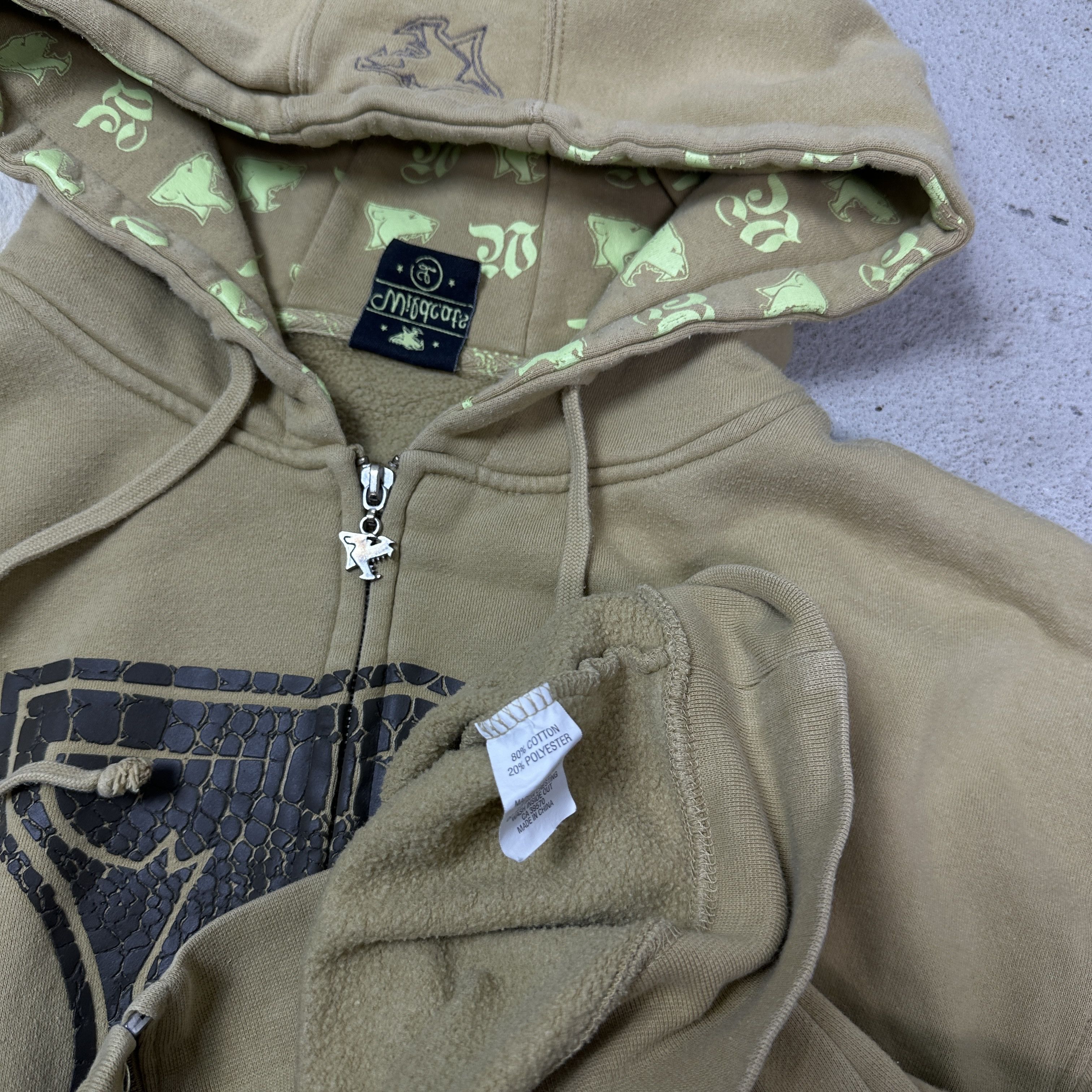 Vintage Vintage Streetwear Printed Wildcats Zip Hoodie Y2K Size US L / EU 52-54 / 3 - 4 Thumbnail
