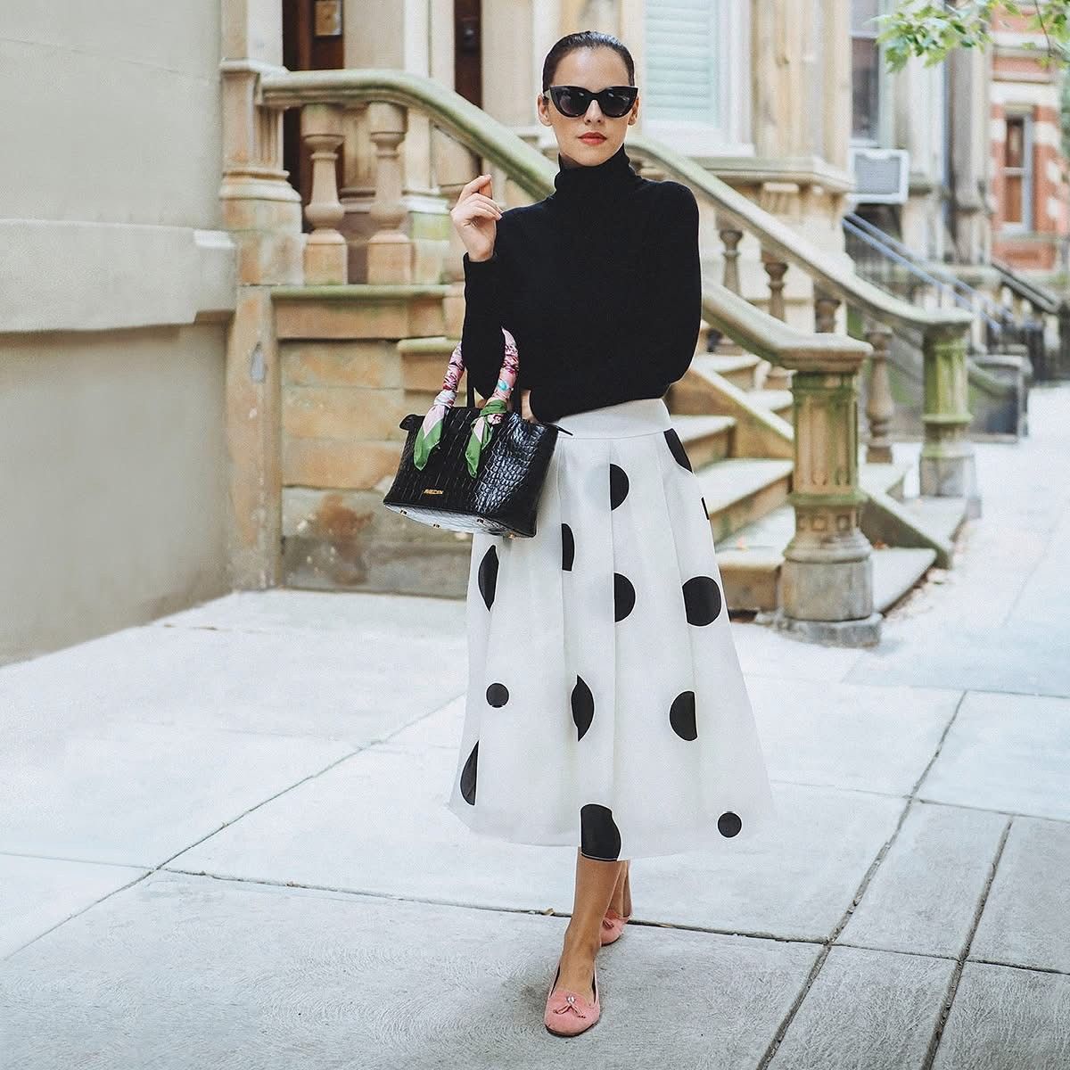 Other Marc cain skirt with dot ss17 Size 26" / US 2 / IT 38 - 2 Thumbnail