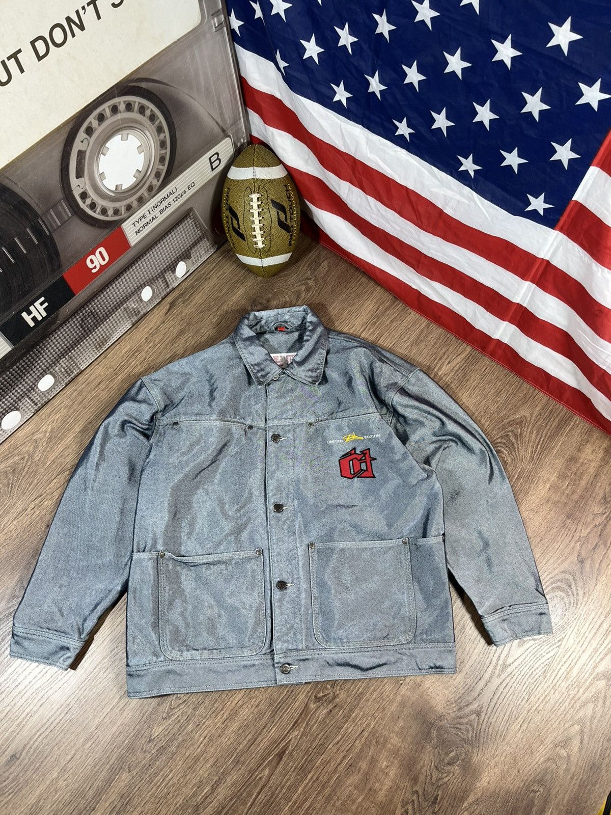 Other Hip Hop Denim Rap Jacket Size US L / EU 52-54 / 3 - 1 Thumbnail