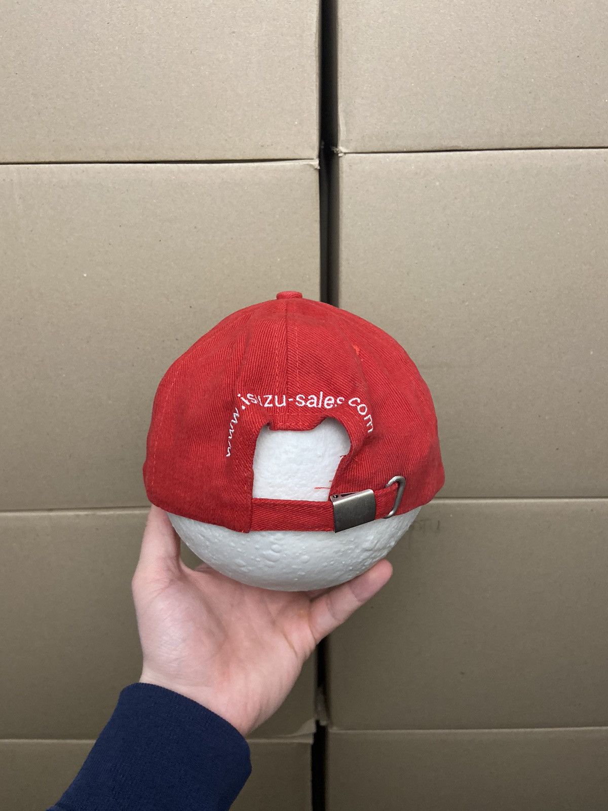 Japanese Brand × Vintage VINTAGE ISUZU RACING CAP HAT Y2K MOTO FORMULA UNO SKATE F1 Size ONE SIZE - 3 Thumbnail