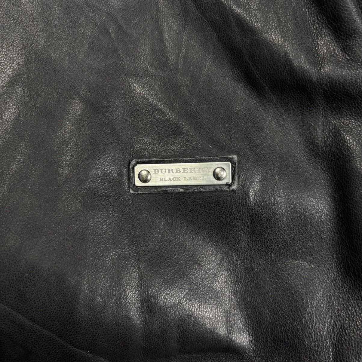 Burberry Archive Burberry Black Label - Rockstar Leather Jacket Size US M / EU 48-50 / 2 - 9 Thumbnail