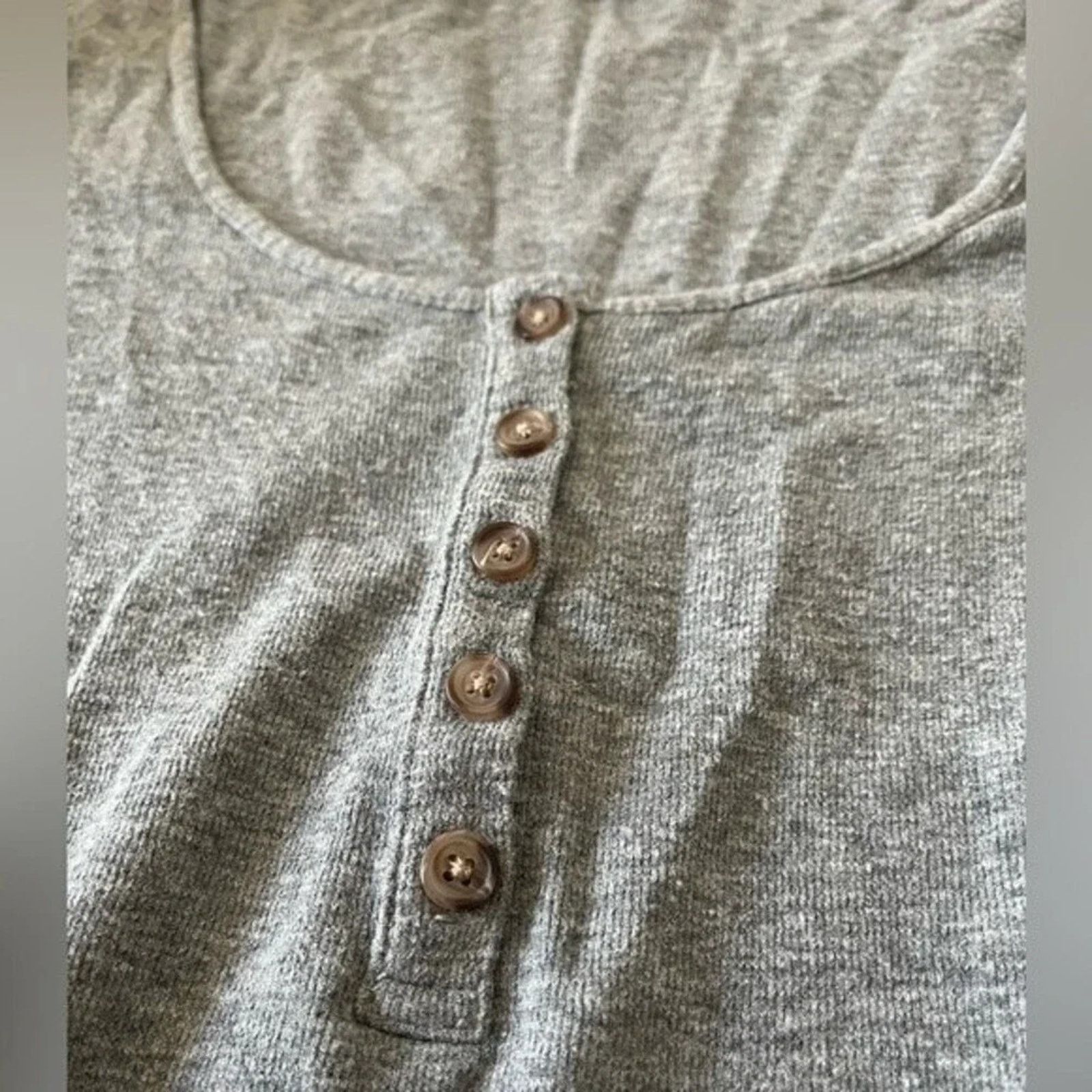 Madewell Madewell Rehersal Henley Tee, size XS Size XS / US 0-2 / IT 36-38 - 2 Thumbnail