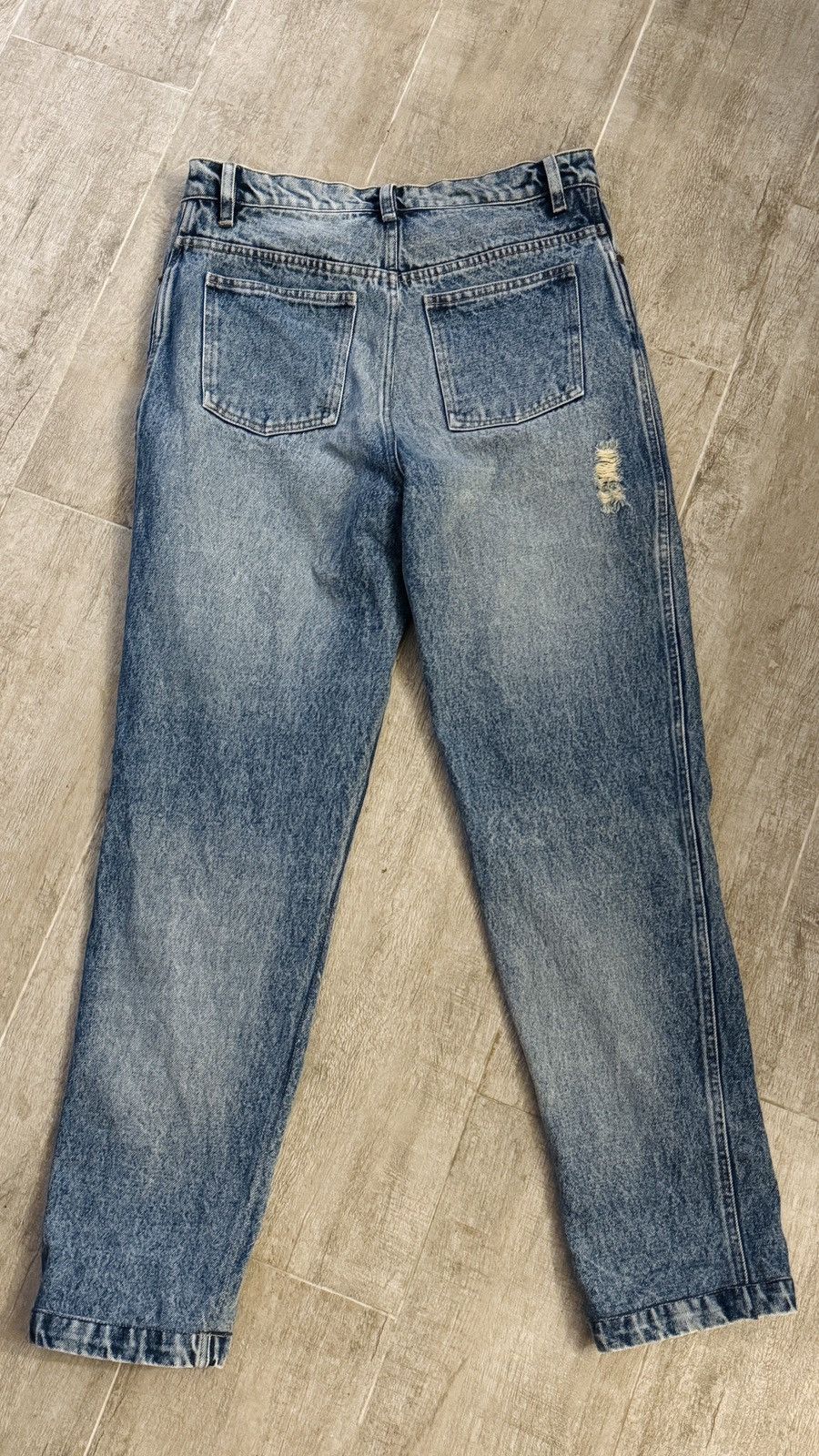 ASHISH Ashish embroidered unisex Boyfriend jeans Size 33" - 6 Thumbnail