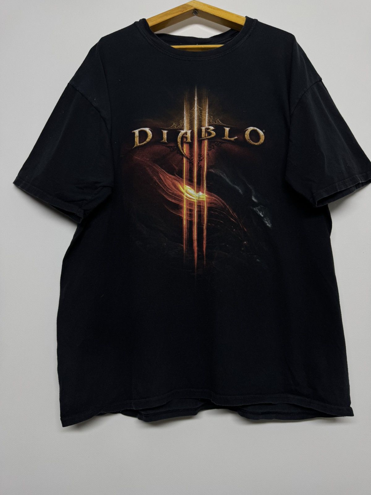 Gildan Vintage Y2k Diablo T Shirt Size US XL / EU 56 / 4 - 8 Thumbnail