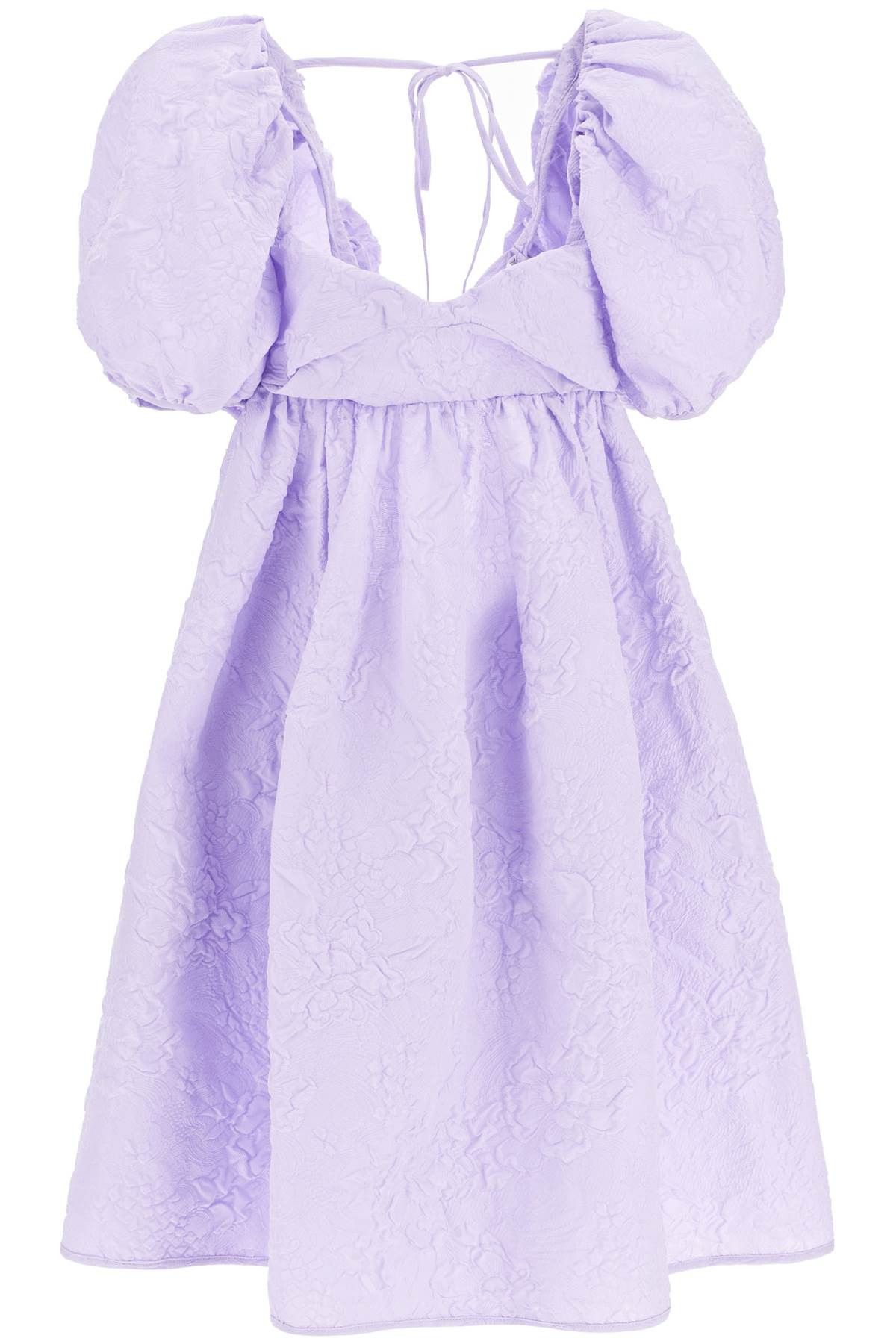 image of Cecilie Bahnsen 'susanna' Short Dress in Lavender, Women's (Size Medium)