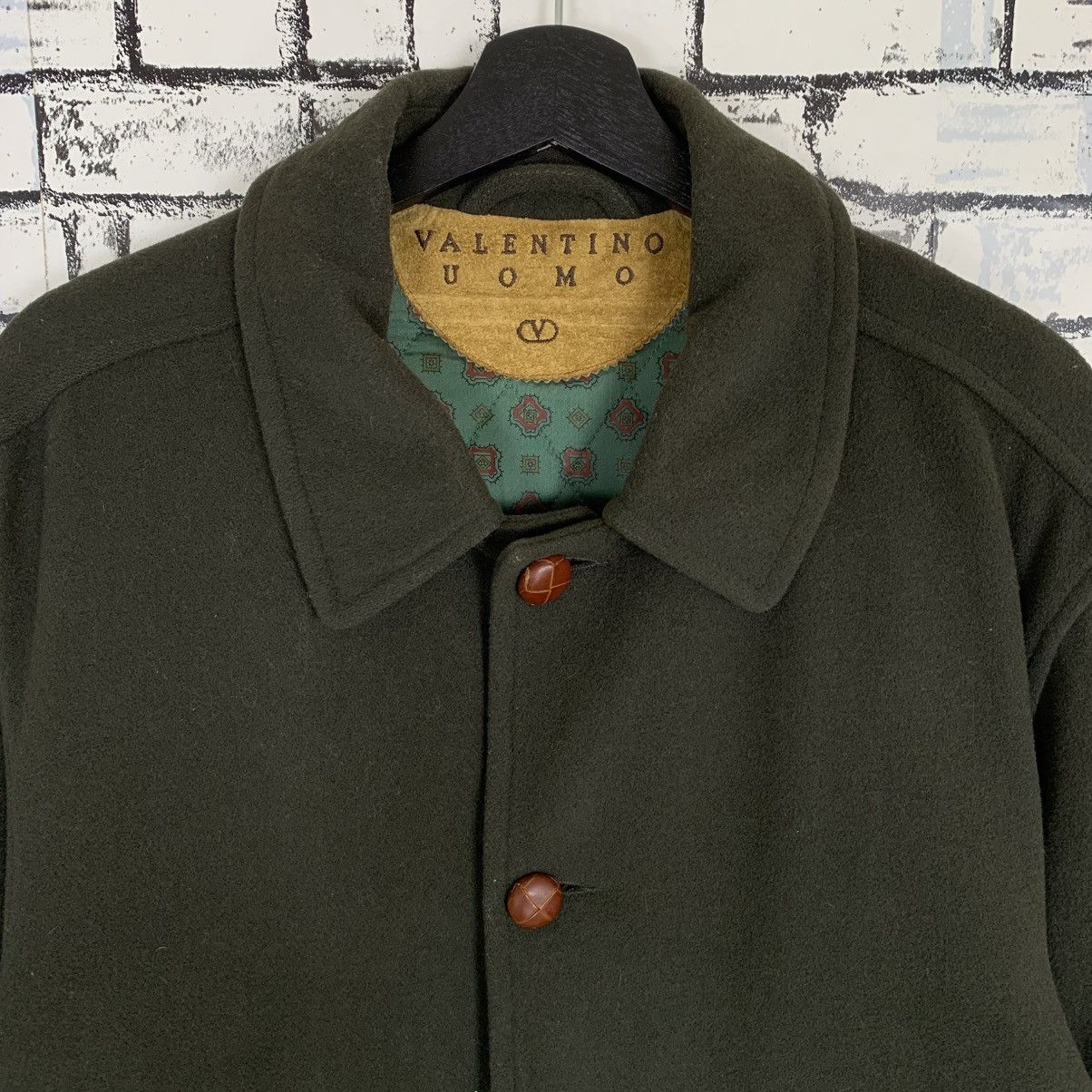 Designer × Valentino × Vintage Vintage Valentino Uomo Wool Coat Jacket Men Size 48 Size 48S - 4 Thumbnail