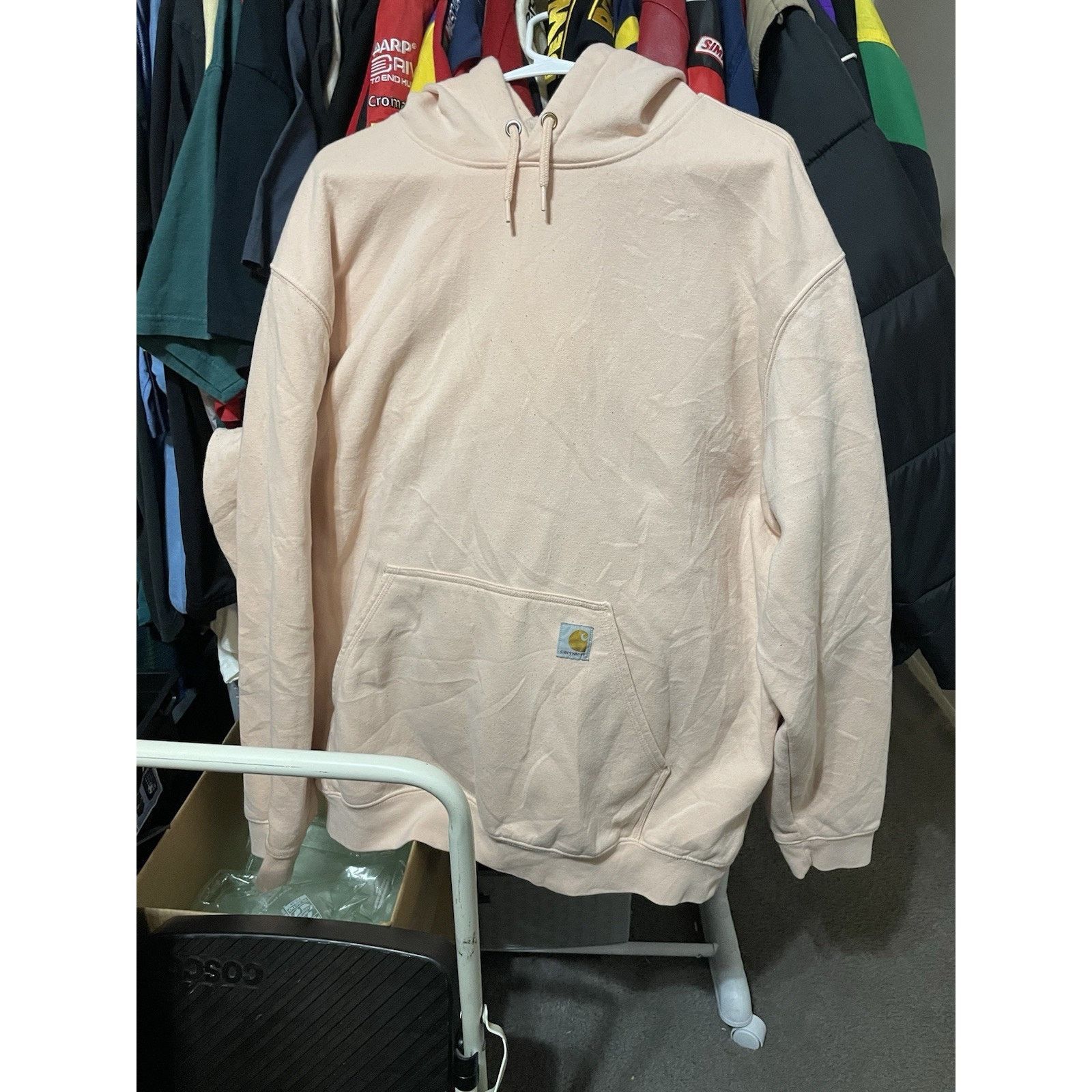 Carhartt Size 2XL-Carhartt Sweater Outdoor Hoodie Workwear Pink Men's Size US XXL / EU 58 / 5 - 1 Thumbnail