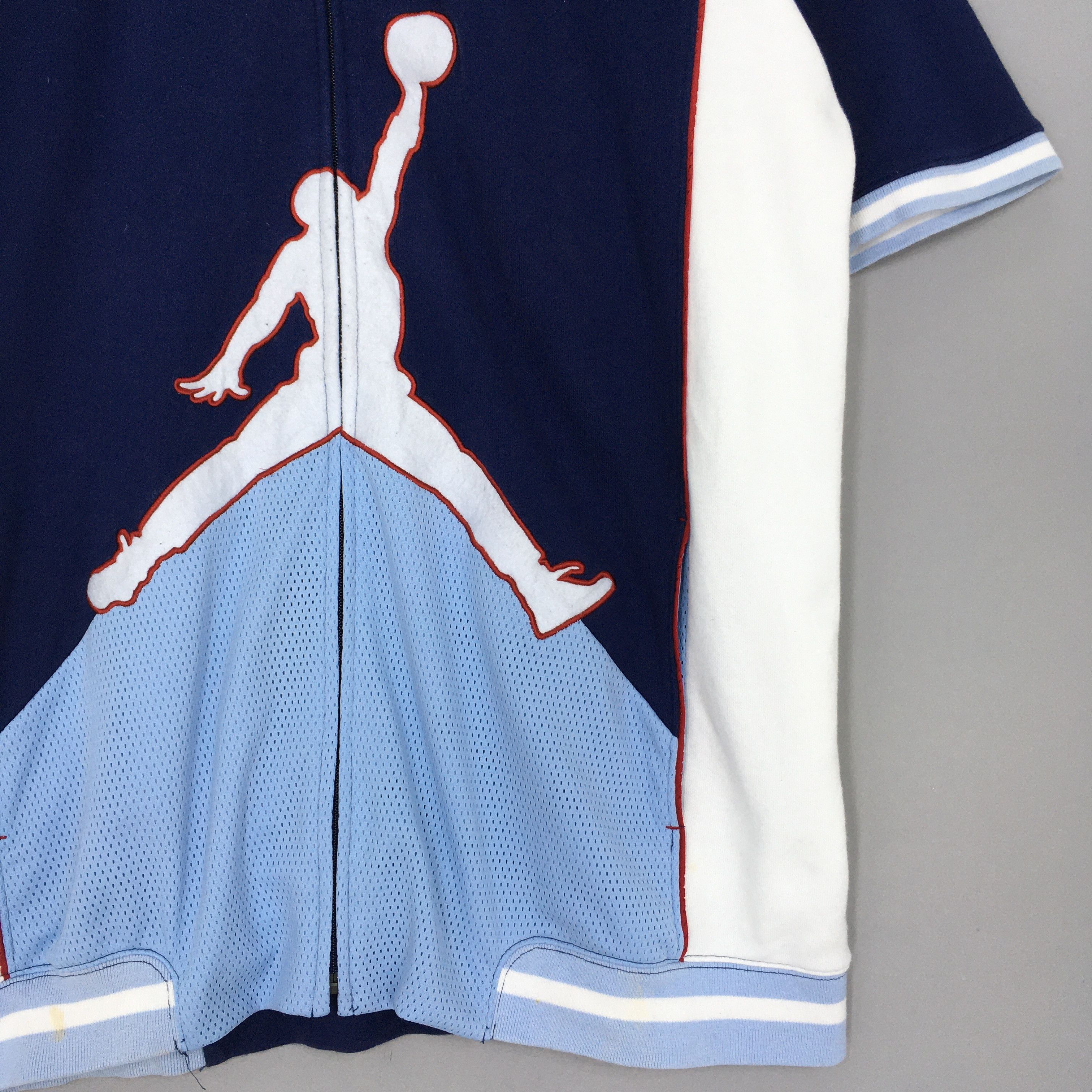 Jordan Brand × Nike × Vintage Vintage Nike Jumpman Jordan NBA Baseball Sweatshirt Large Size US L / EU 52-54 / 3 - 2 Thumbnail