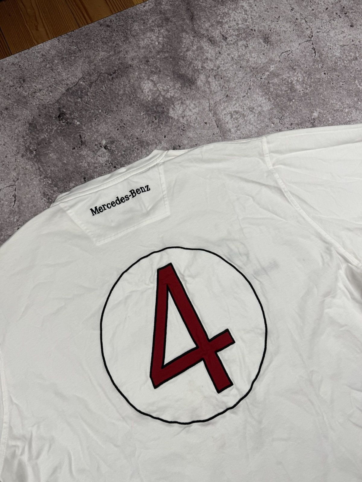 Mercedes-Benz Vintage Mercedes Benz & Henri Lloyd Nico Rosberg tee Formula Size US XL / EU 56 / 4 - 8 Thumbnail