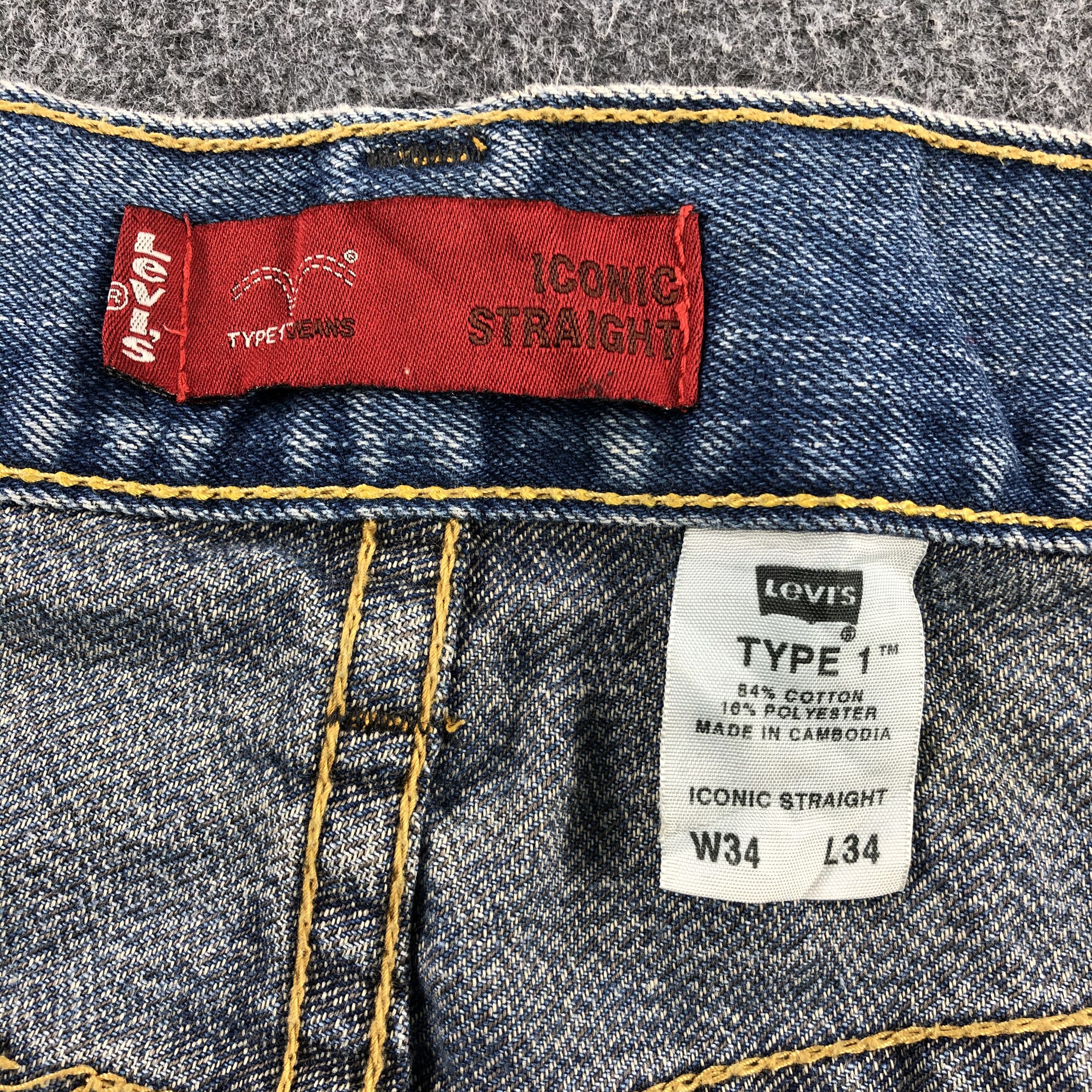 Levi's Vintage Levis 501 Denim Jeans-JM716 Size US 37 - 10 Thumbnail
