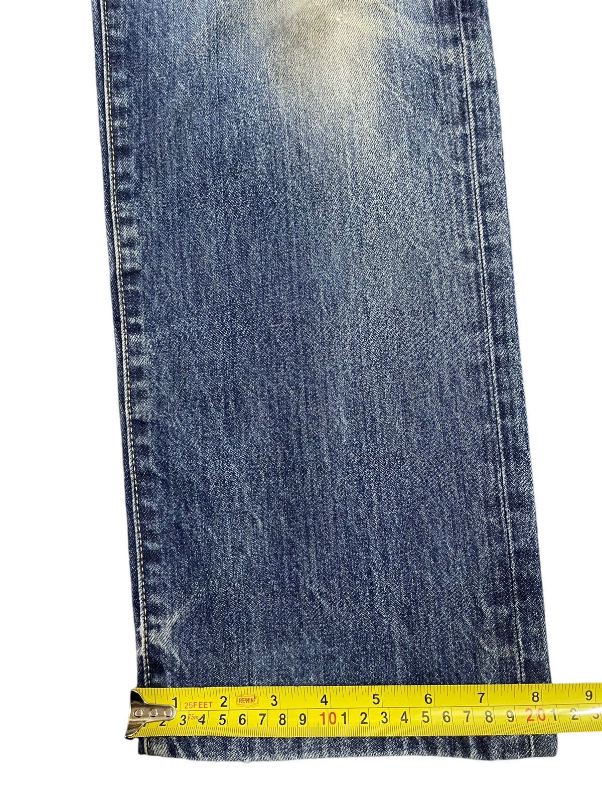 Uniqlo Vintage Japanese Uniqlo Blue Mud Wash Style Loose Jeans Size US 34 / EU 50 - 16 Thumbnail
