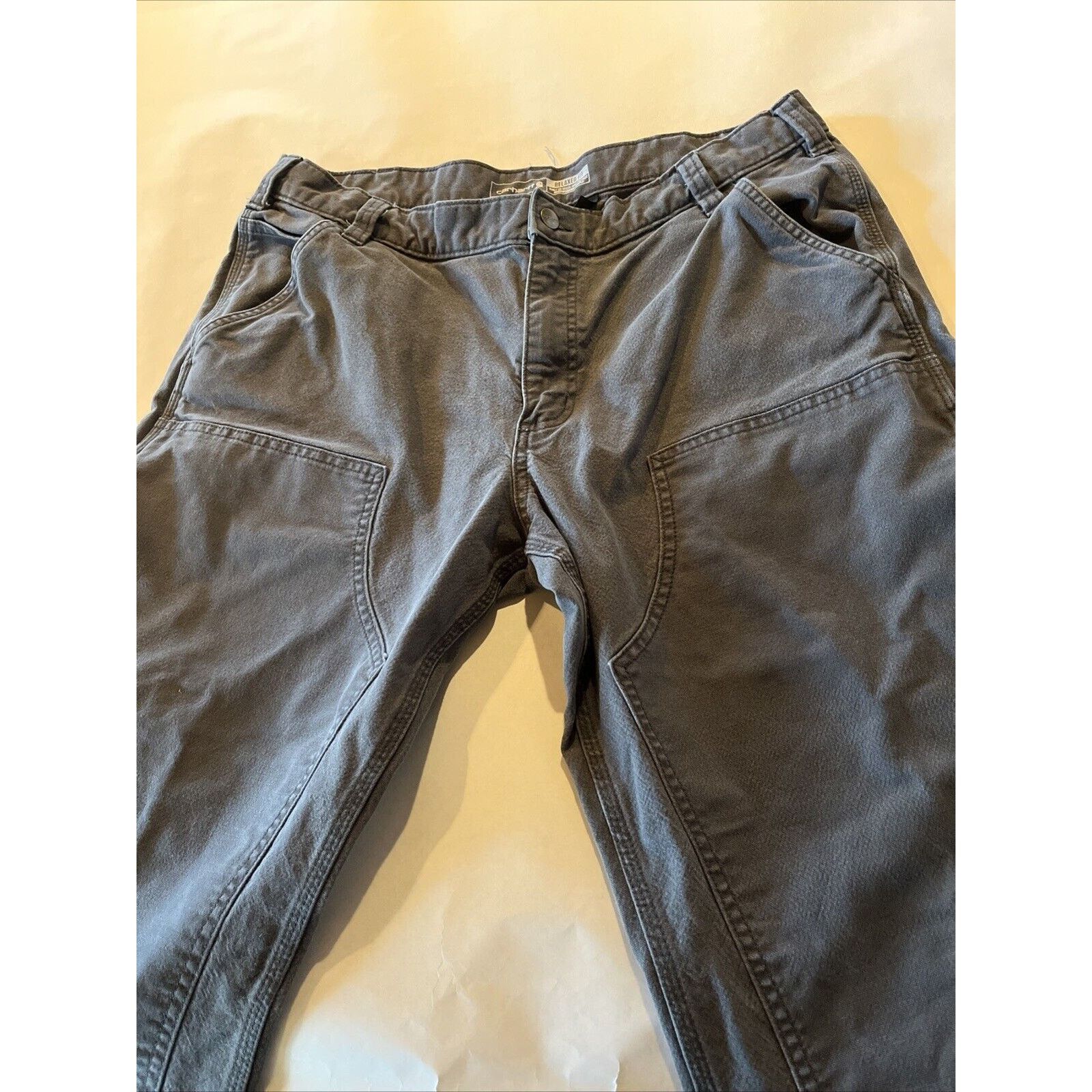 Carhartt Carhartt 36x29 Duck Canvas Double Knee Workwear Gray Pants Size US 36 / EU 52 - 11 Thumbnail