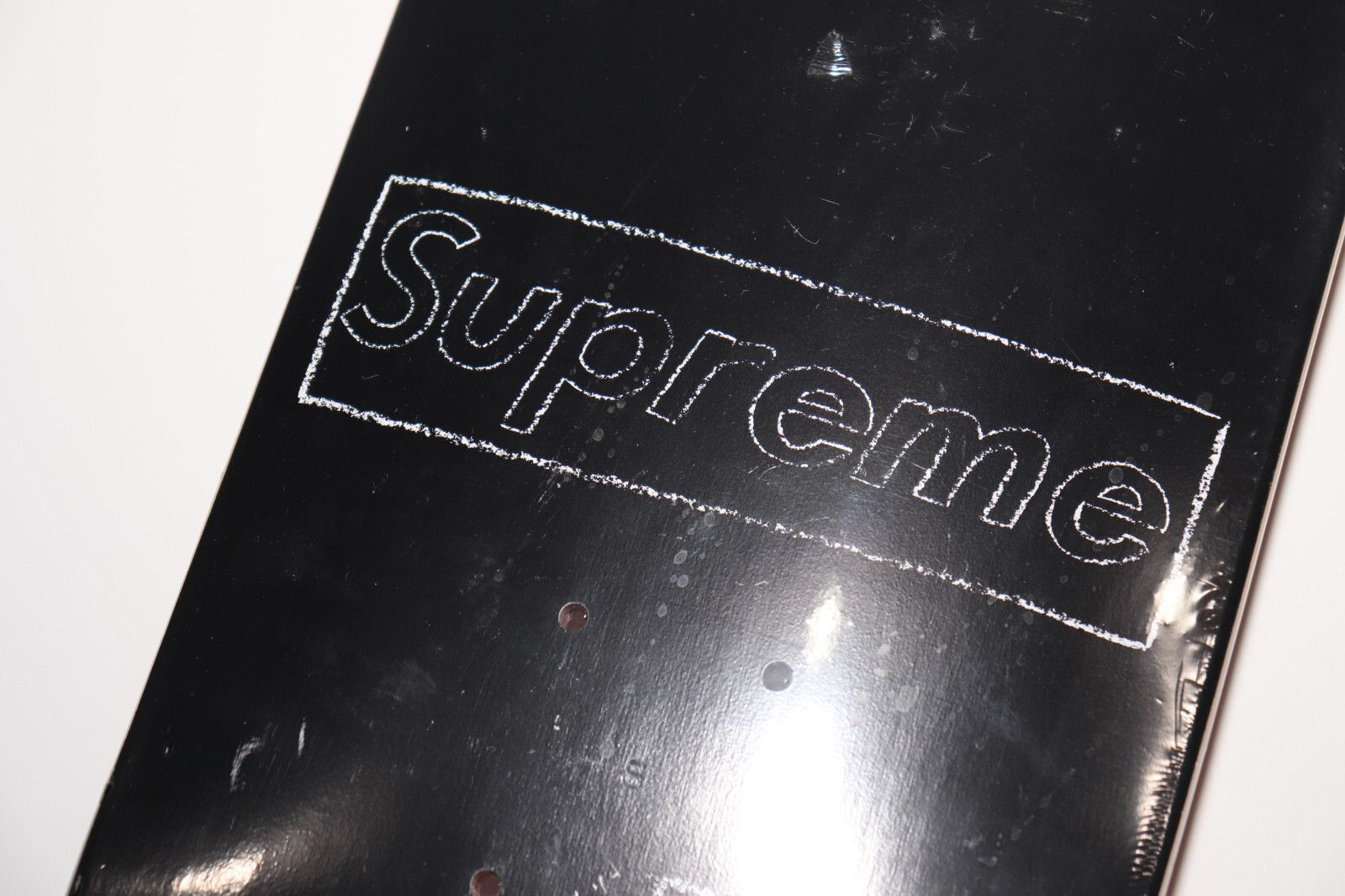 Kaws × Supreme Supreme x Kaws 2011 Black Small Box Logo Skateboard Deck Size ONE SIZE - 7 Thumbnail