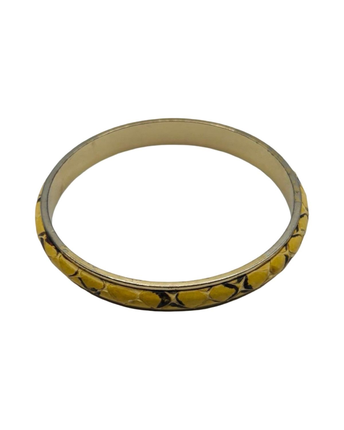 Dolce & Gabbana DOLCE & GABBANA 🇮🇹 Python Bangle Bracelet Size ONE SIZE - 1 Thumbnail