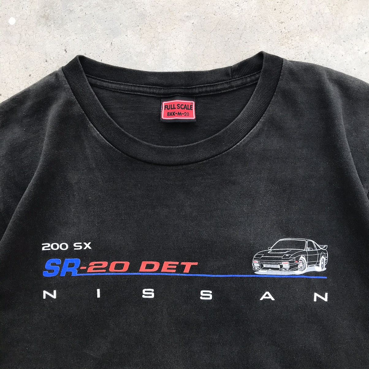 Japanese Brand 2000's Full Scale JDM - Nissan 200 SX Distressed T-Shirt Size US M / EU 48-50 / 2 - 6 Thumbnail