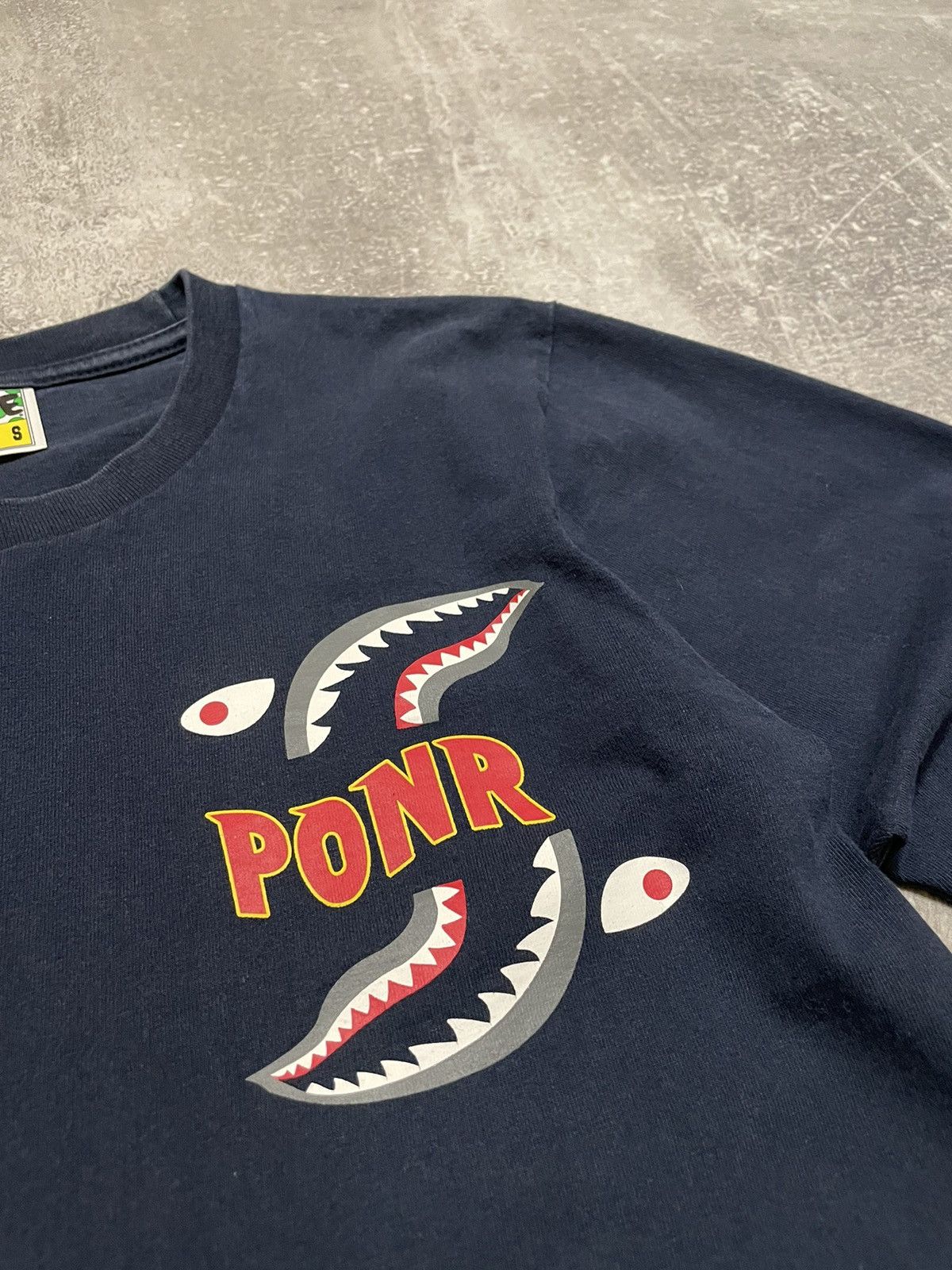 Bape Bape Shark PONR Long Sleeve Size US S / EU 44-46 / 1 - 8 Thumbnail