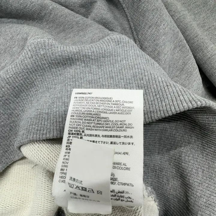 AMI AMIPARIS FW22 Logo Heart Half-Zip Sweatshirt -2507 Size US S / EU 44-46 / 1 - 4 Thumbnail