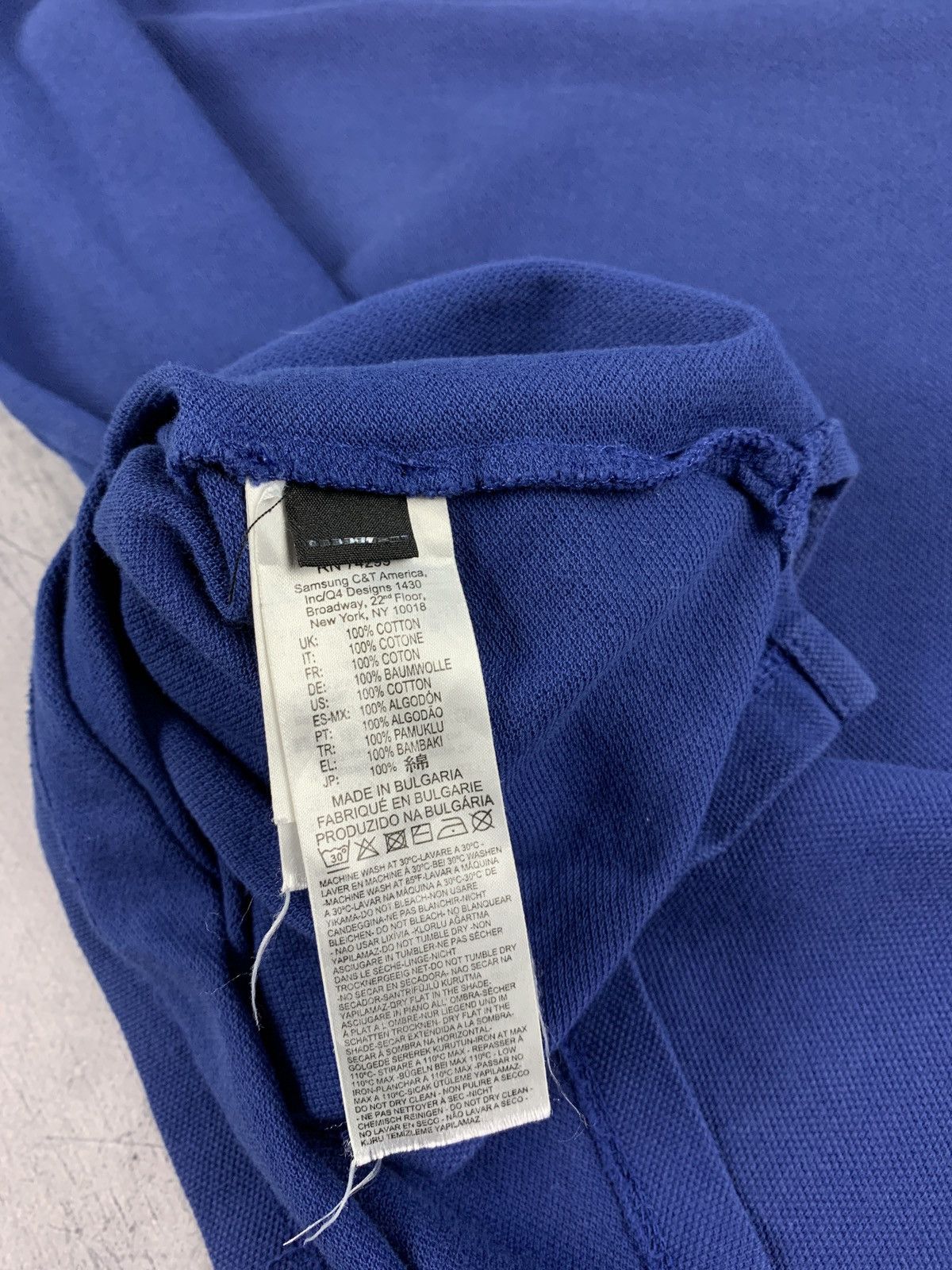 Diesel Diesel Industry Y2K Polo Long Sleeve Buttons Up Blue Men’s Size US M / EU 48-50 / 2 - 7 Thumbnail