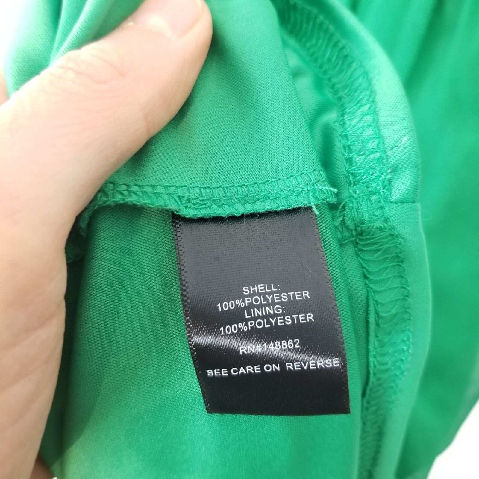 Corridor Torrid Chiffon Smocked Skater Dress Kelly Green Babydoll Size XXS / US 00 / IT 34 - 6 Thumbnail