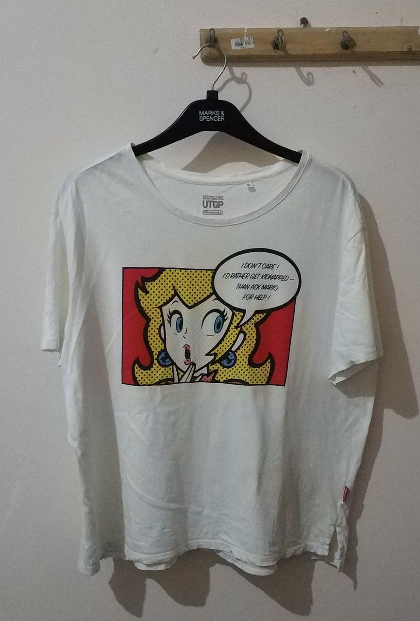 Nintendo × Uniqlo × Vintage Vintage Uniqlo x Nintendo Gaming T-Shirt XLarge Excellent Size US XL / EU 56 / 4 - 1 Thumbnail