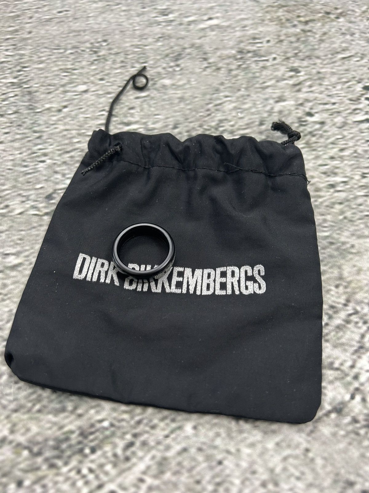 Dirk Bikkembergs Dirk Bikkembergs black ring Size ONE SIZE - 3 Thumbnail