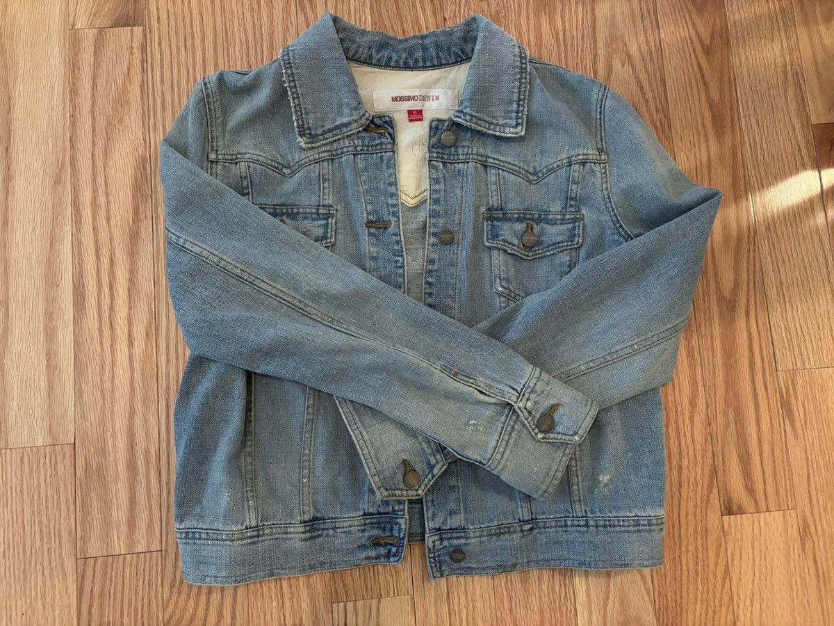 Mossimo Vintage Jean Jacket Size XL / US 12-14 / IT 48-50 - 5 Thumbnail