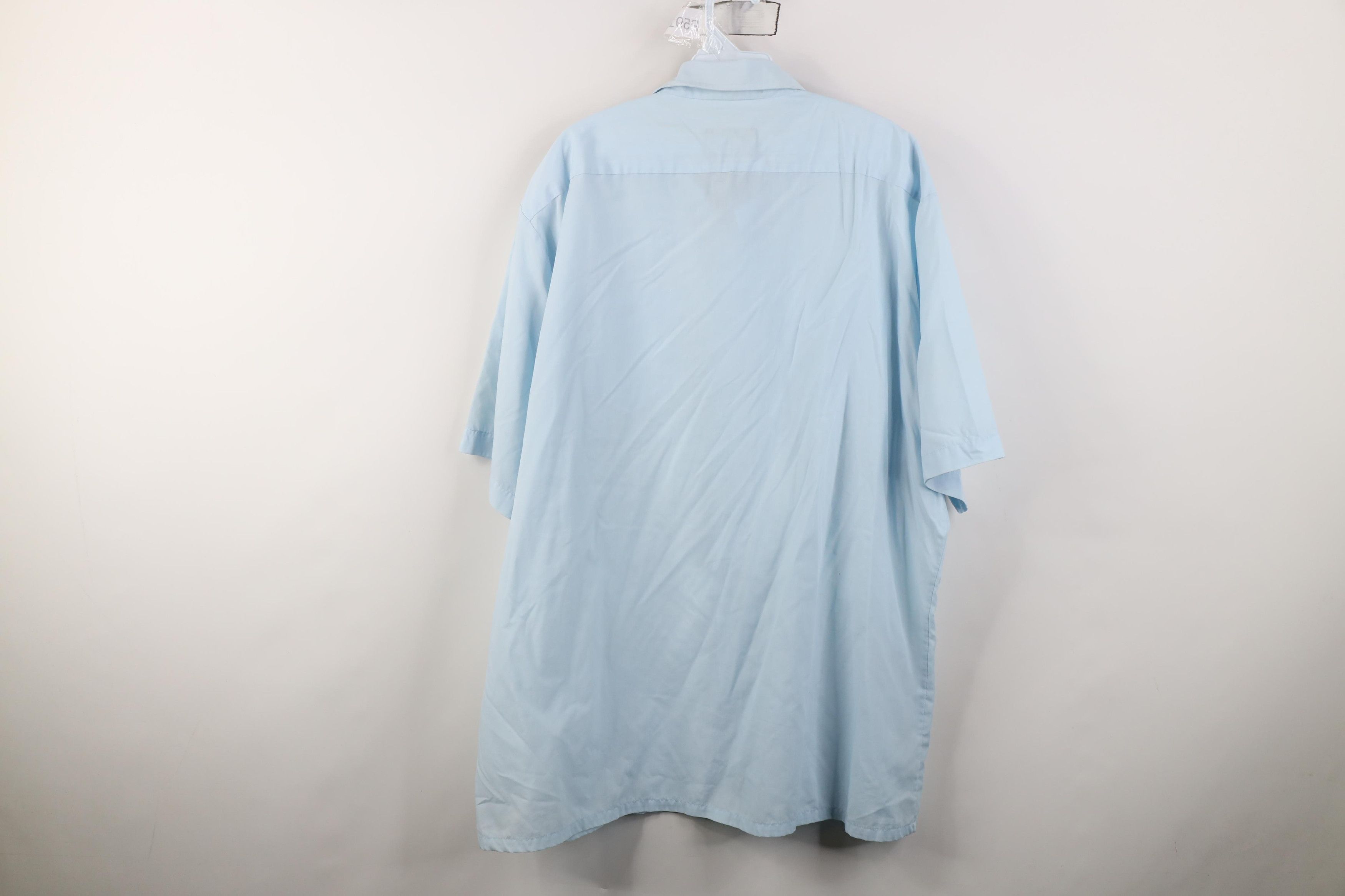 Vintage Vintage 70s Streetwear Collar Button Shirt Carolina Blue Size US M / EU 48-50 / 2 - 13 Thumbnail
