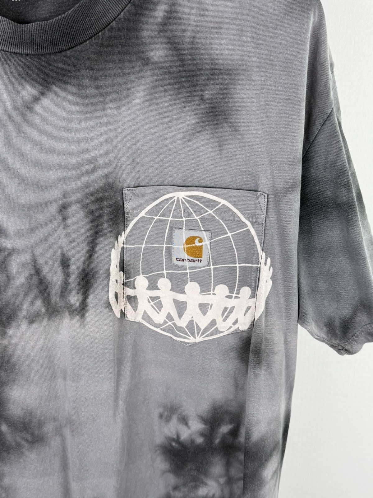 Carhartt Wip Carhartt WIP Tie-Dye Global Pocket Tee Size US M / EU 48-50 / 2 - 2 Thumbnail
