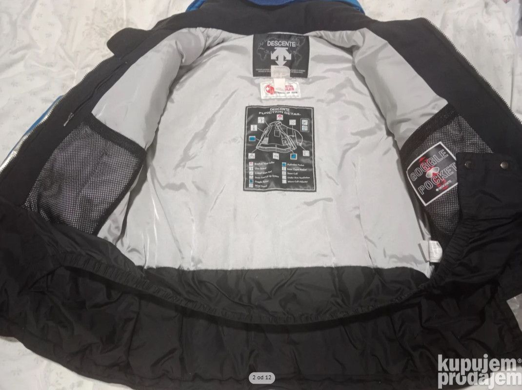 Descente DESCENTE ORIGINAL MEN SKI JACKET Size US L / EU 52-54 / 3 - 2 Thumbnail