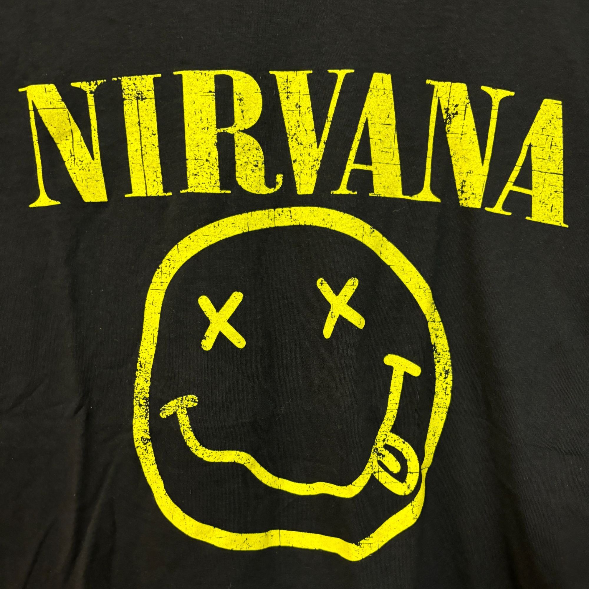 Nirvana Nirvana Never Mind Smiley Face grunge Rock Tshirt size large Size US L / EU 52-54 / 3 - 2 Thumbnail