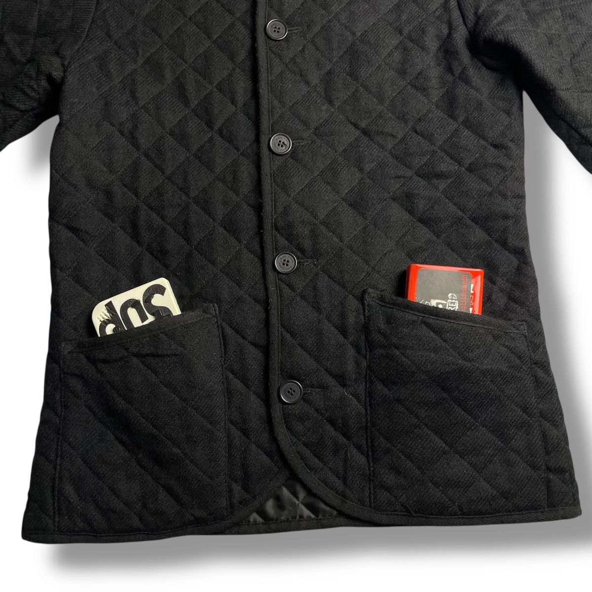 Mackintosh MACKINTOSH BUTTON UP QUILTED WOOL JACKET Size US M / EU 48-50 / 2 - 6 Thumbnail