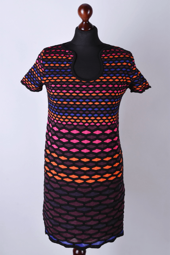 Missoni Women's M Missoni Patterned Knit Mini Dress Size S Size S / US 4 / IT 40 - 1 Thumbnail