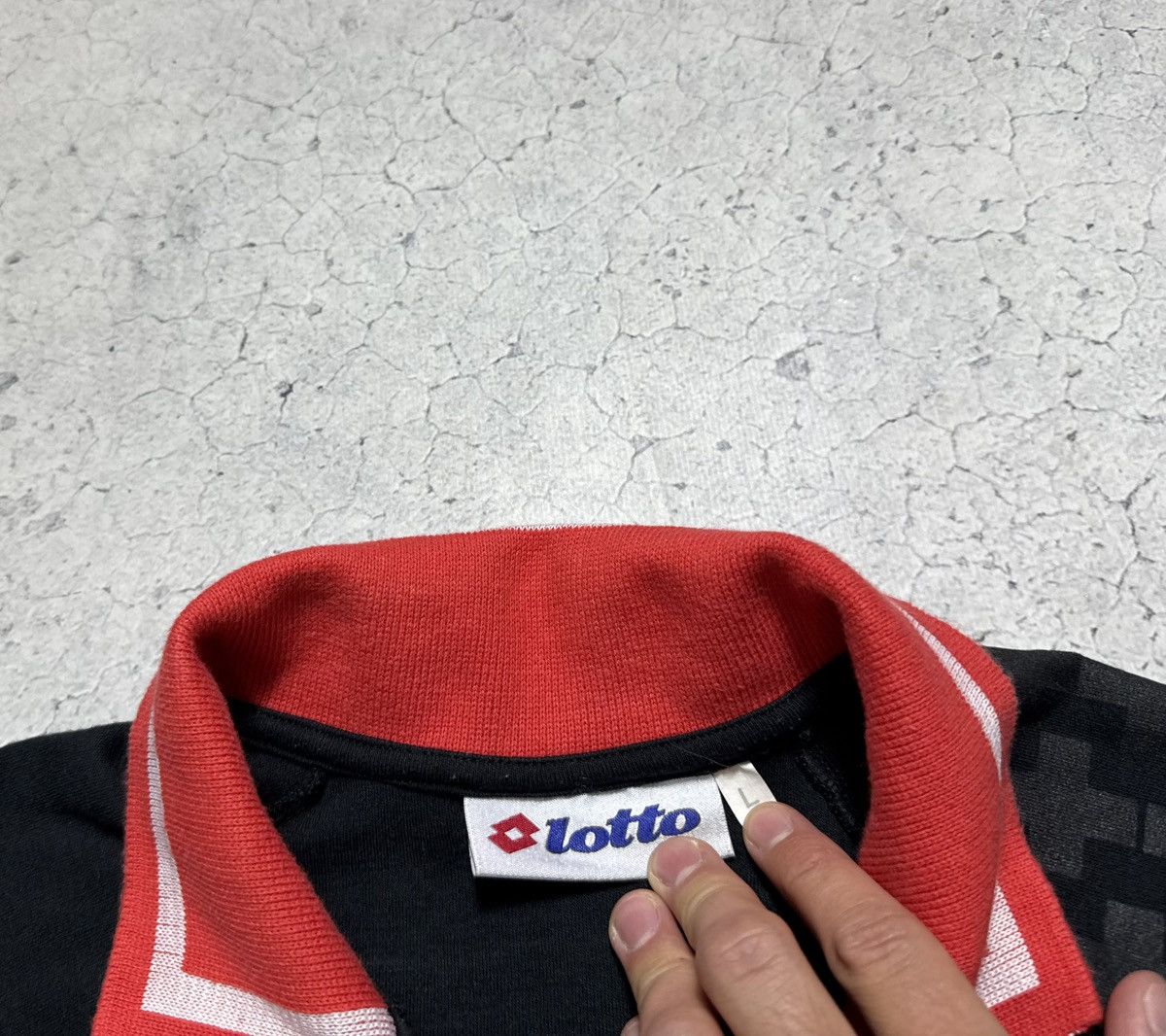 Lotto Sport Lotto Sport Switzerland Team Vintage Soccer Jersey Size US L / EU 52-54 / 3 - 5 Thumbnail