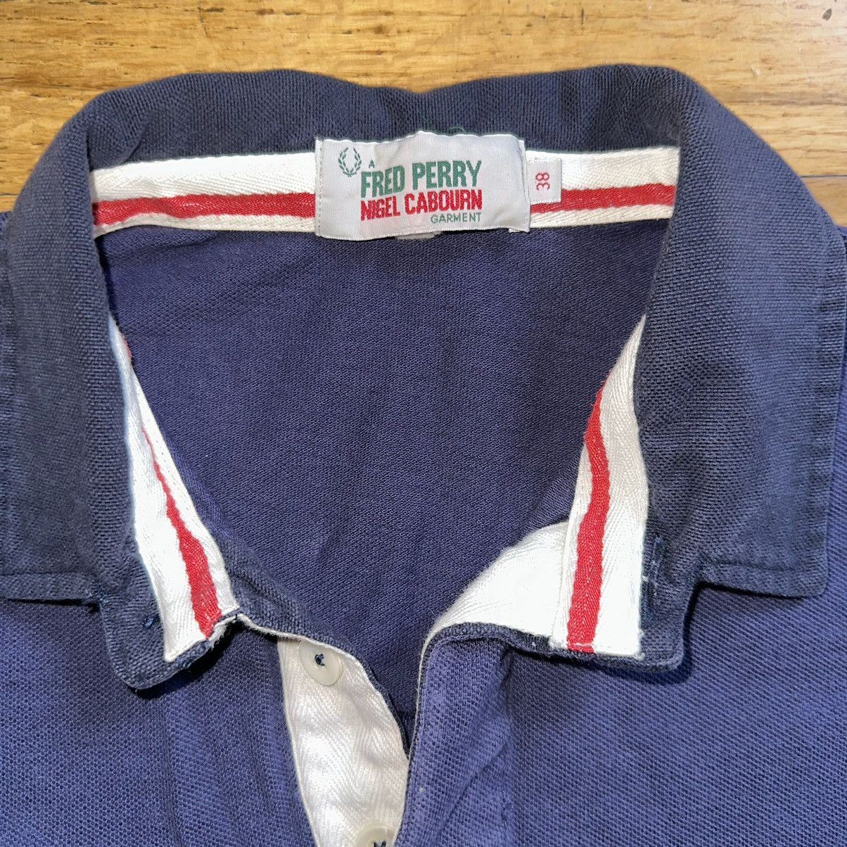 Fred Perry × Nigel Cabourn Football pique longsleeve Size US M / EU 48-50 / 2 - 3 Thumbnail