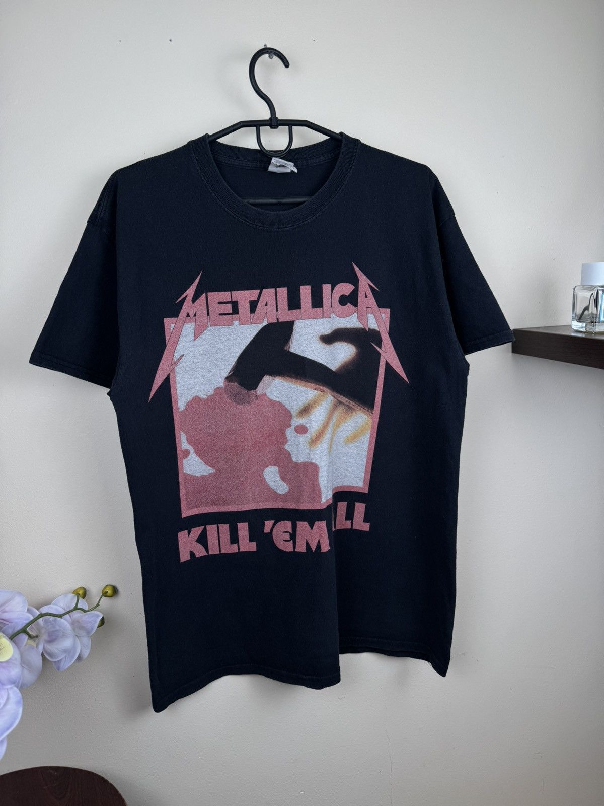 Metallica Vintage Metallica T shirt Kill Em All 2017 Rock Band Black L Size US L / EU 52-54 / 3 - 6 Thumbnail