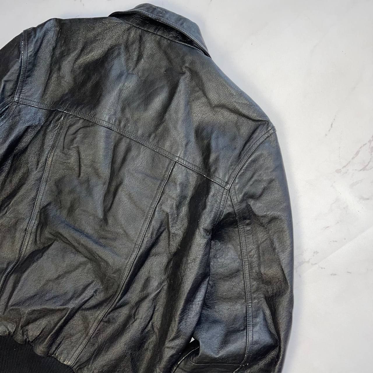 Japanese Brand Japanese Brand Leather Jackets Y2K Streetwear Vintage Sz XL Size US XL / EU 56 / 4 - 15 Thumbnail