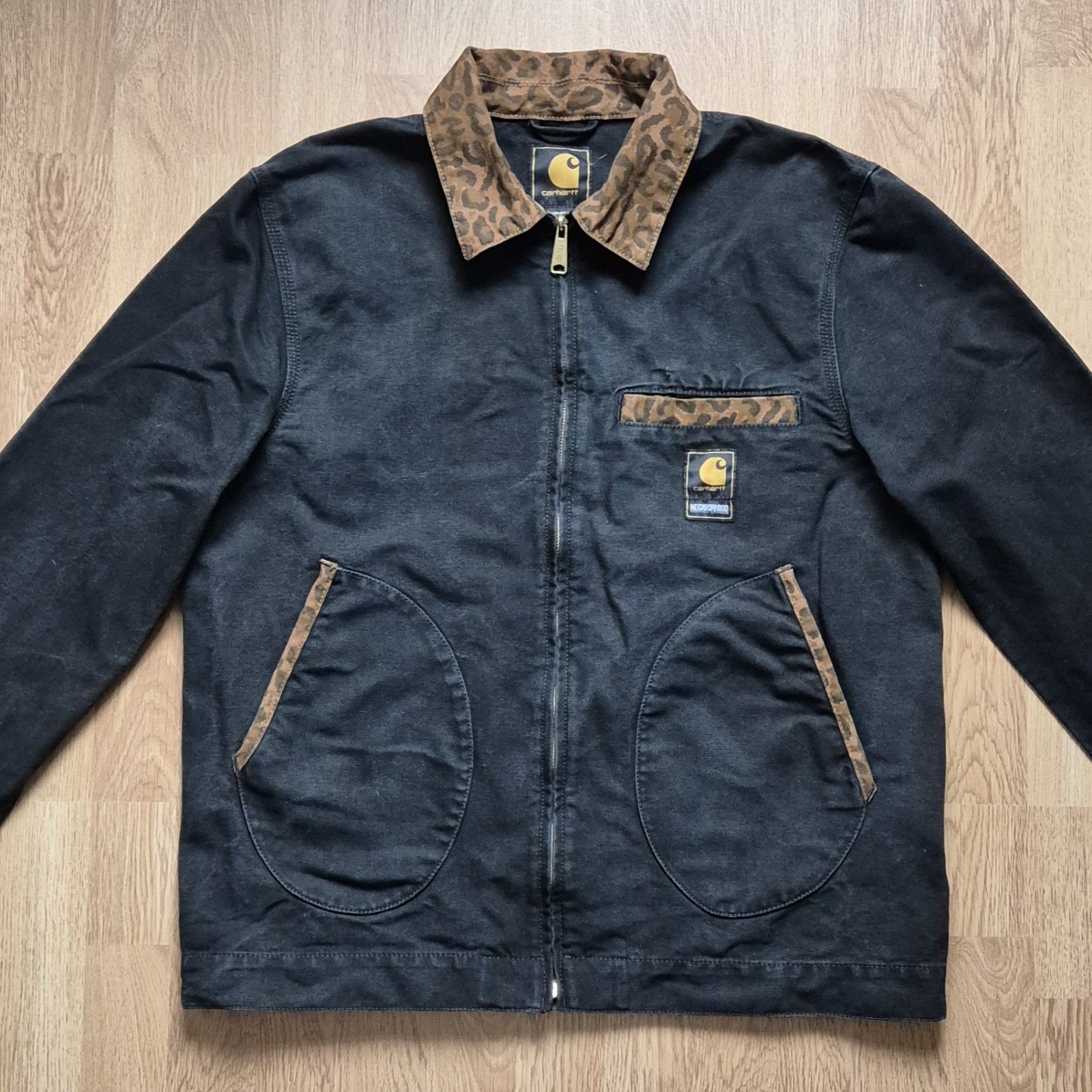 Carhartt Wip × Neighborhood Carhartt x Neighborhood Detroit Jacket Black XL Size US XL / EU 56 / 4 - 8 Thumbnail