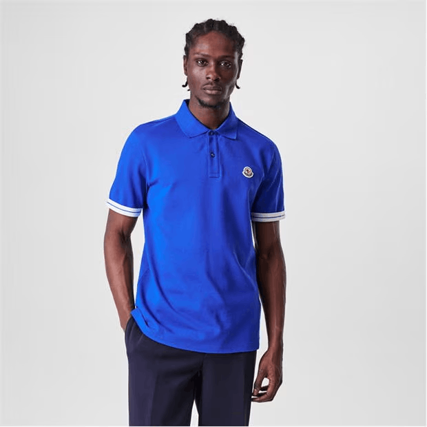 Moncler Logo Polo Top Size US L / EU 52-54 / 3 - 3 Thumbnail