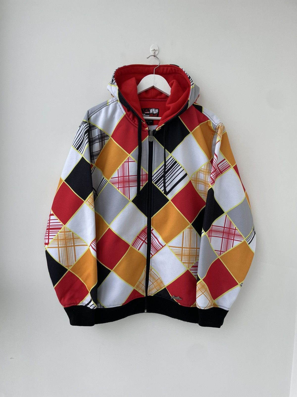 Vintage Raw Blue Rare Y2K Hiphop Rap Urban Full Zip Hoodie Oversized Size US L / EU 52-54 / 3 - 1 Thumbnail